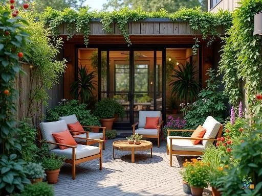 Petit jardin avec coin de repos : comment aménager un jardinet cosy ?